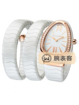 宝格丽SERPENTI白色陶瓷腕表