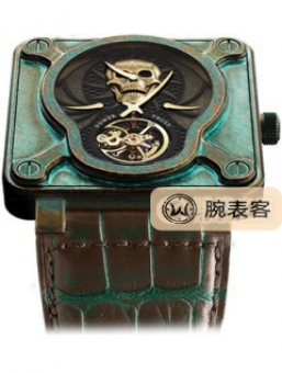 柏莱士INSTRUMENTSBR01 Skull Bronze Tourbillon