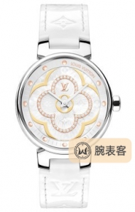 路易·威登TAMBOUR MOONTambour Moon Divine精钢镶钻-28mm