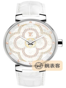 路易·威登TAMBOUR MOONTambour Moon Divine精钢镶钻-39.5mm