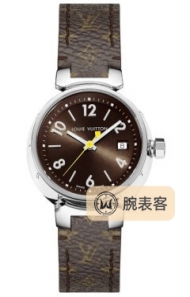路易·威登TAMBOURTAMBOUR BRUN腕表28毫米