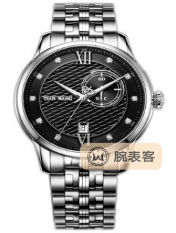 天王领航系列GS3766S/DD-B腕表