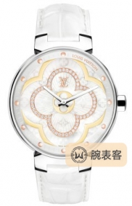 路易·威登TAMBOUR MOONTambour Moon Divine精钢镶钻-35mm