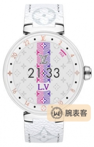 路易·威登智能腕表Tambour Horizon白色陶瓷智能腕表