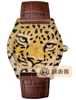 卡地亚PANTHÈRE猎豹高级珠宝腕表HPI01190