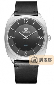 天王智能表 SWA31206-银黑
