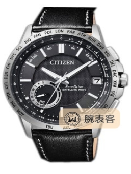 西铁城光动能卫星对时表 CC3001-01E